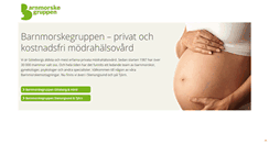 Desktop Screenshot of barnmorskegruppen.se